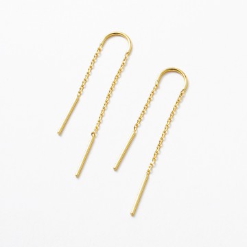 Earrings | Ivy thread Earring | Gold
