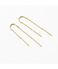 Earrings | Ivy thread Earring | Gold