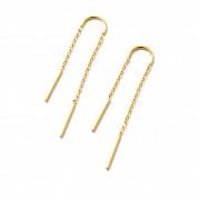 Earrings | Ivy thread Earring | Gold