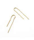 Earrings | Ivy thread Earring | Gold
