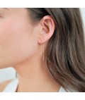 Earrings | Ivy thread Earring | Gold
