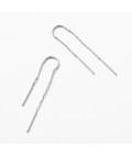 Earrings | Ivy thread Earring | Silver