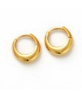 Earrings | Cleo Hoop | Small | Gold
