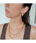 Earrings | Cleo Hoop | Small | Gold