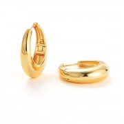 Earrings | Cleo Hoop | Large | Gold Earrings | Cleo Hoop | Large | Gold