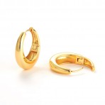 Earrings | Cleo Hoop | Large | Gold Earrings | Cleo Hoop | Large | Gold