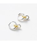 Earrings | Daisy | Gold + Silver