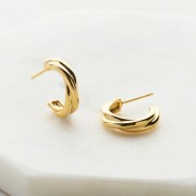 Earrings | Eloise Hoop | Gold