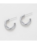 Earrings | Eloise Hoop | Silver