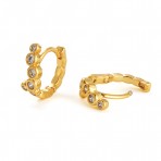 Earrings | Florence Huggie | Gold
