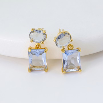 Earrings | Carly | Blue