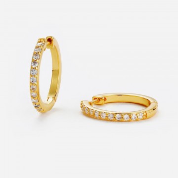 Earrings | Catalina Hoop | Gold