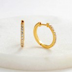 Earrings | Catalina Hoop | Gold