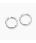 Earrings | Catalina Hoop | Silver