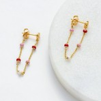 Earrings | Charlotte | Pink Earrings | Charlotte | Pink