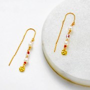 Earrings | Alice Thread Earring | Pink Earrings | Alice Thread Earring | Pink