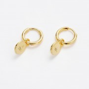 Earrings | Nala Hoop | Gold Earrings | Nala Hoop | Gold
