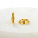 Earrings | Paris Huggie | Gold
