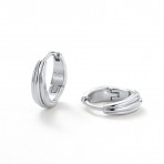 Earrings | Paris Huggie | Silver
