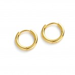Earrings | Delilah hoop | Small | Gold Earrings | Delilah hoop | Small | Gold