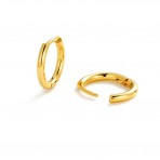Earrings | Delilah hoop | Small | Gold Earrings | Delilah hoop | Small | Gold