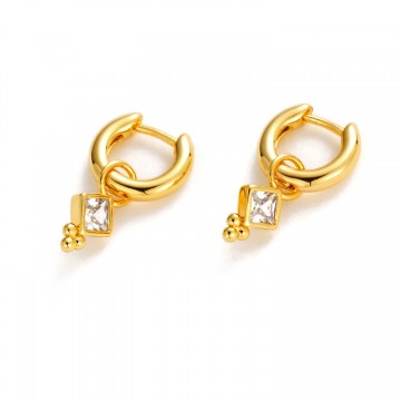 Earrings | Mabel Huggie | Gold