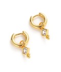Earrings | Mabel Huggie | Gold