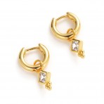 Earrings | Mabel Huggie | Gold Earrings | Mabel Huggie | Gold