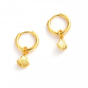 Earrings | Shelly Huggie | Gold