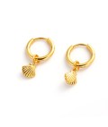 Earrings | Shelly Huggie | Gold