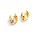 Earrings | Eden Huggie | Gold