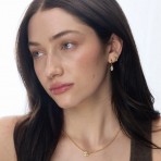 Earrings | Eden Huggie | Gold