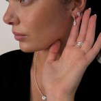 Earrings | Eden Huggie | Gold
