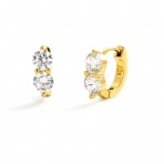 Earrings | Zoe Huggie | Gold