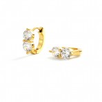 Earrings | Zoe Huggie | Gold