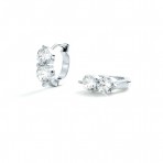 Earrings | Zoe Huggie | Silver