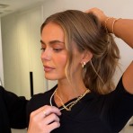 Earrings | Zoe Huggie | Silver
