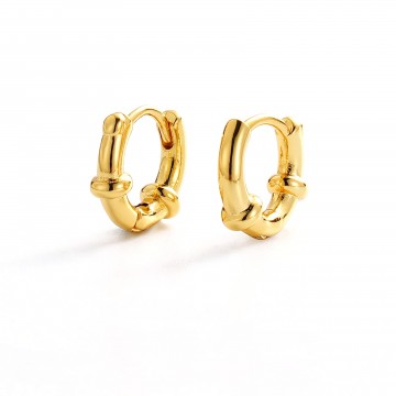 Earrings | Tessa Huggie | Gold