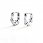 Earrings | Tessa Huggie | Silver