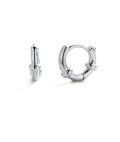 Earrings | Tessa Huggie | Silver