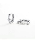 Earrings | Tessa Huggie | Silver