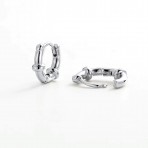 Earrings | Tessa Huggie | Silver Earrings | Tessa Huggie | Silver