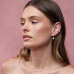 Earrings | Tessa Huggie | Silver Earrings | Tessa Huggie | Silver