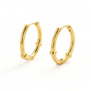 Earrings | Tessa Hoop | Gold
