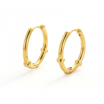Earrings | Tessa Hoop | Gold