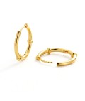 Earrings | Tessa Hoop | Gold