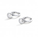 Earrings | Lucky Hoop | Silver