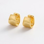 Earrings | Riley Hoop | Gold