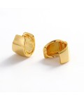 Earrings | Riley Hoop | Gold