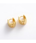 Earrings | Riley Hoop | Gold